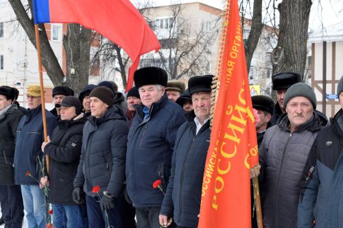 В Бавлах провели митинг ко дню вывода советских войск из Афганистана