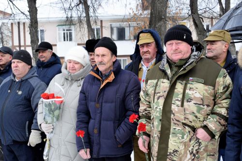В Бавлах провели митинг ко дню вывода советских войск из Афганистана