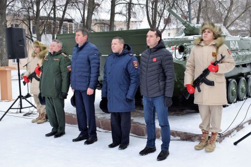 В Бавлах провели митинг ко дню вывода советских войск из Афганистана