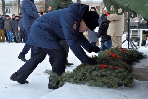 В Бавлах провели митинг ко дню вывода советских войск из Афганистана