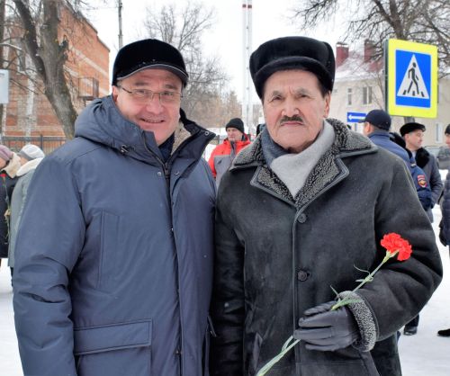 В Бавлах провели митинг ко дню вывода советских войск из Афганистана