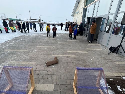 В Бавлинском селе прошел традиционный зимний Сабантуй