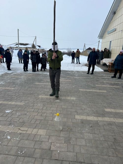 В Бавлинском селе прошел традиционный зимний Сабантуй