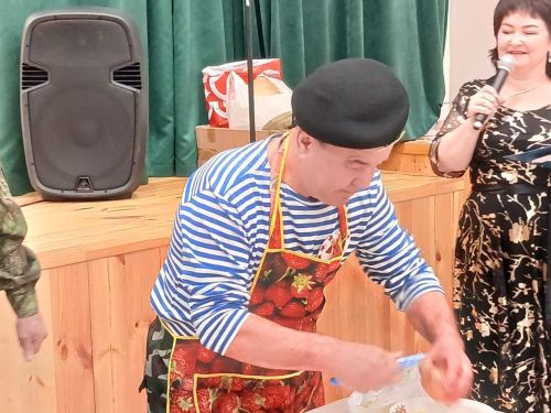 В Исергаповском доме культуры отметили День защитника Отечества