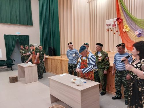 В Исергаповском доме культуры отметили День защитника Отечества