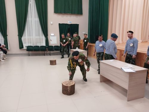 В Исергаповском доме культуры отметили День защитника Отечества