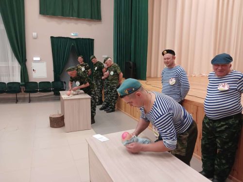 В Исергаповском доме культуры отметили День защитника Отечества