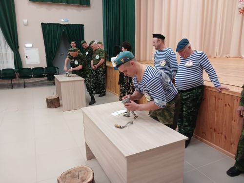 В Исергаповском доме культуры отметили День защитника Отечества