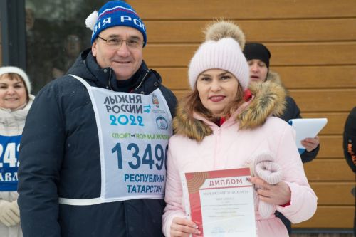 Около 700 бавлинцев присоединились к «Лыжне России»