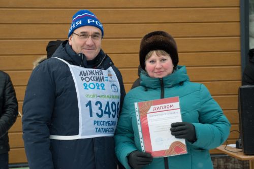 Около 700 бавлинцев присоединились к «Лыжне России»