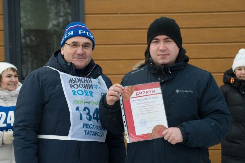 Около 700 бавлинцев присоединились к «Лыжне России»