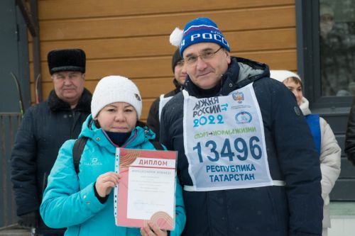 Около 700 бавлинцев присоединились к «Лыжне России»