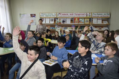Весенние каникулы с пользой в Бавлинской центральной детской библиотеке