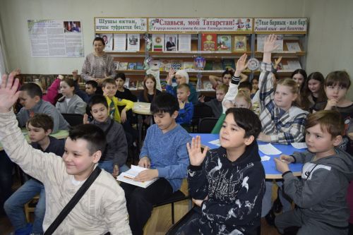 Весенние каникулы с пользой в Бавлинской центральной детской библиотеке