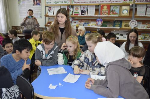 Весенние каникулы с пользой в Бавлинской центральной детской библиотеке