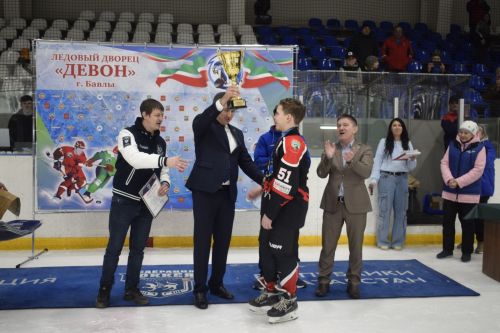 Бавлинские хоккеисты стали чемпионами Первенства Татарстана