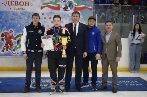 Бавлинские хоккеисты стали чемпионами Первенства Татарстана