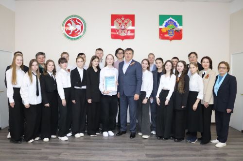Победители образовательной программы «Памяти верны» награждены в Бавлинском районе