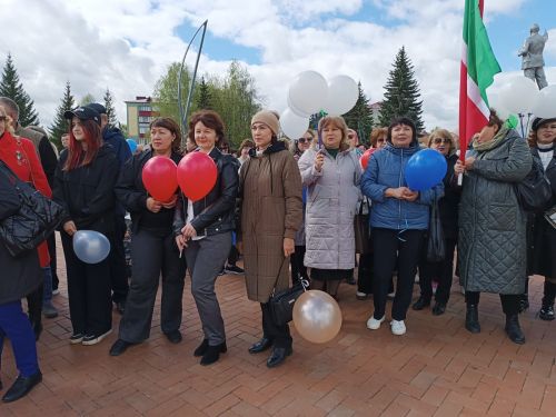 В Бавлах отметили Первомай