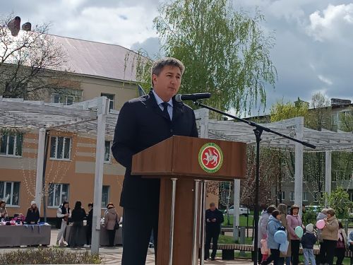 В Бавлах отметили Первомай
