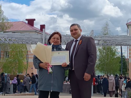 В Бавлах отметили Первомай
