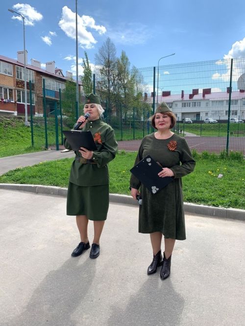 Акция «Поем всем двором»: праздник песен Победы в Бавлах