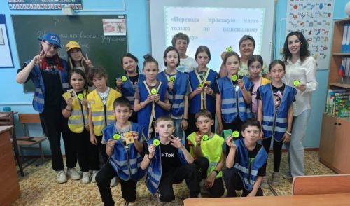 В бавлинских пришкольных лагерях проводят занятия по ПДД