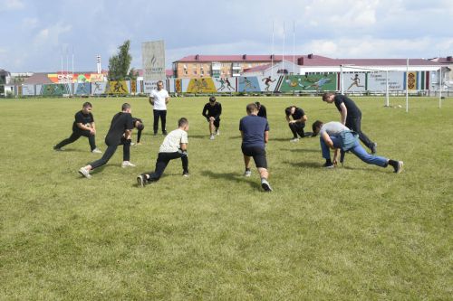 Бавлинские борцы тренируются на сборах