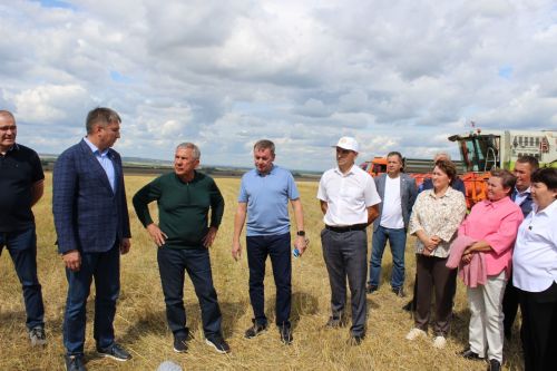 Бавлинский район с рабочим визитом посетил Раис Татарстана