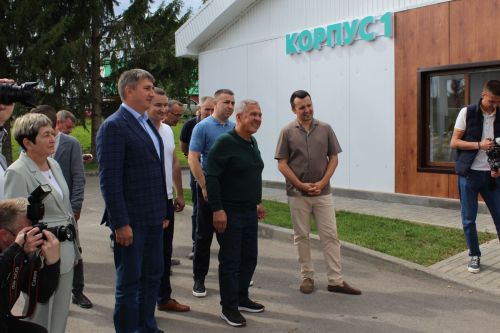 Бавлинский район с рабочим визитом посетил Раис Татарстана