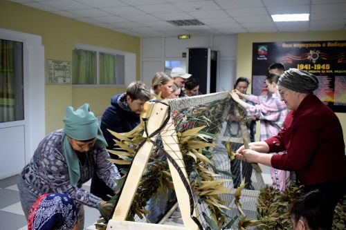 В селе Кзыл-Яр Бавлинского района плетут спасательные сети