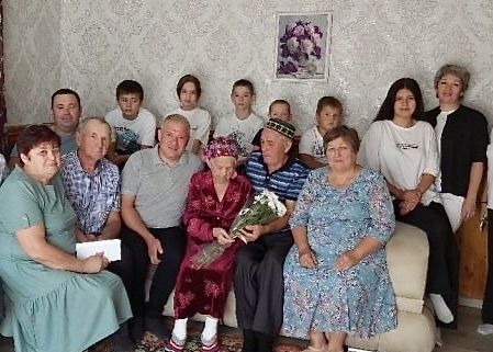 Жительница Бавлинского района отпраздновала 90-летний юбилей