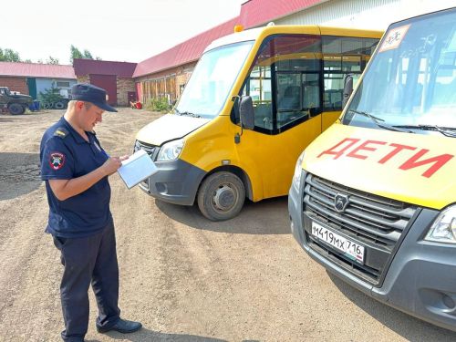 В Бавлинском районе прошла плановая проверка школьных автобусов