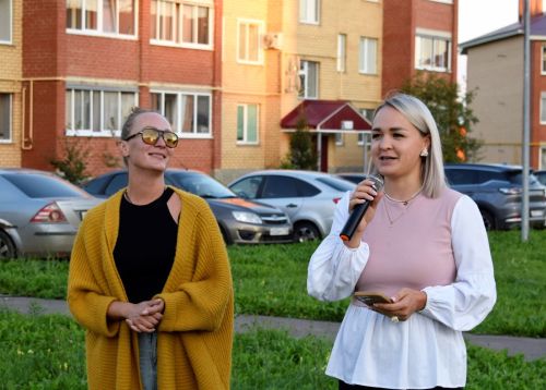 Праздник двора прошёл в Бавлах по улице Зиновьева