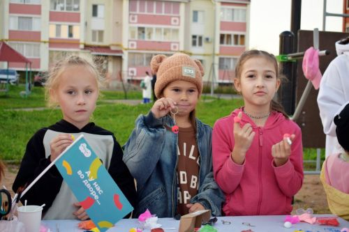 Праздник двора прошёл в Бавлах по улице Зиновьева