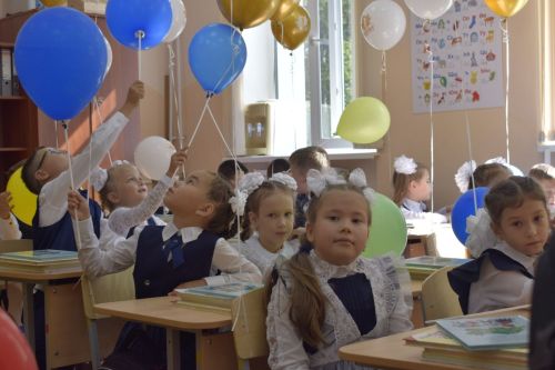Вторая школа города Бавлы встретила 1 сентября