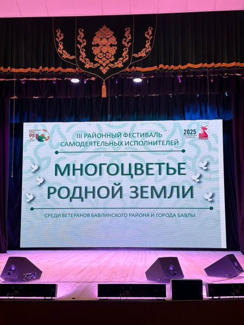 Творчески ветераны и пенсионеры объединились на фестивале в Бавлах
