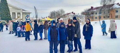 Бавлинские дети встречают «Зиму в Татарстане»