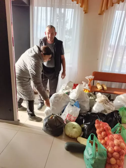 Баулы районы халкы сугышчыларга булыша