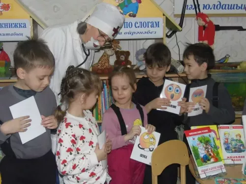 Урок здоровья для самых маленьких прошёл в Бавлинской библиотеке