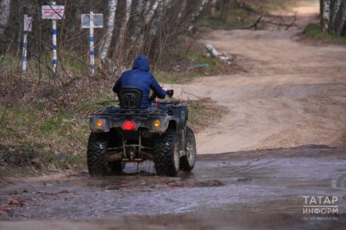 В Зеленодольском районе трагически погиб водитель квадроцикла