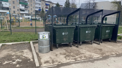 В городе Бавлы появились контейнеры для сбора использованных батареек