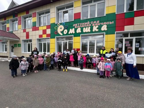 В бавлинском детском саду прошла акция «Ребёнок – главный пассажир»