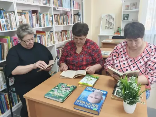 В Алексеевской библиотеке прошёл урок здоровья