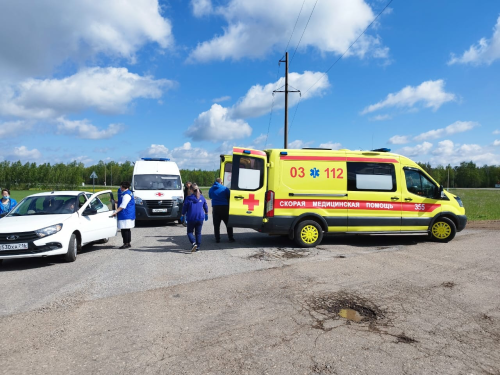 В Бавлинской ЦРБ прошли учения по ликвидации последствий масштабного ДТП