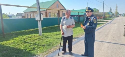 В Бавлинском районе проводятся  противопожарные рейды