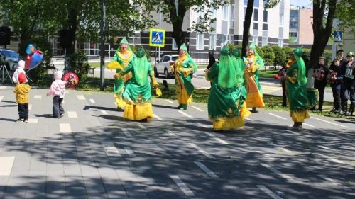 В Бавлах прошёл торжественный митинг