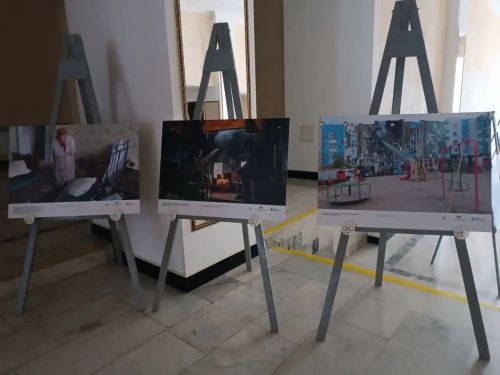 В Бавлинском районе открылась уникальная фотовыставка о трагедии мирного населения