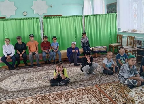 Баулы районында балаларга дини тәрбия бирәләр