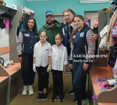 Бавлинцы вживую пообщались с легендами российского хоккея